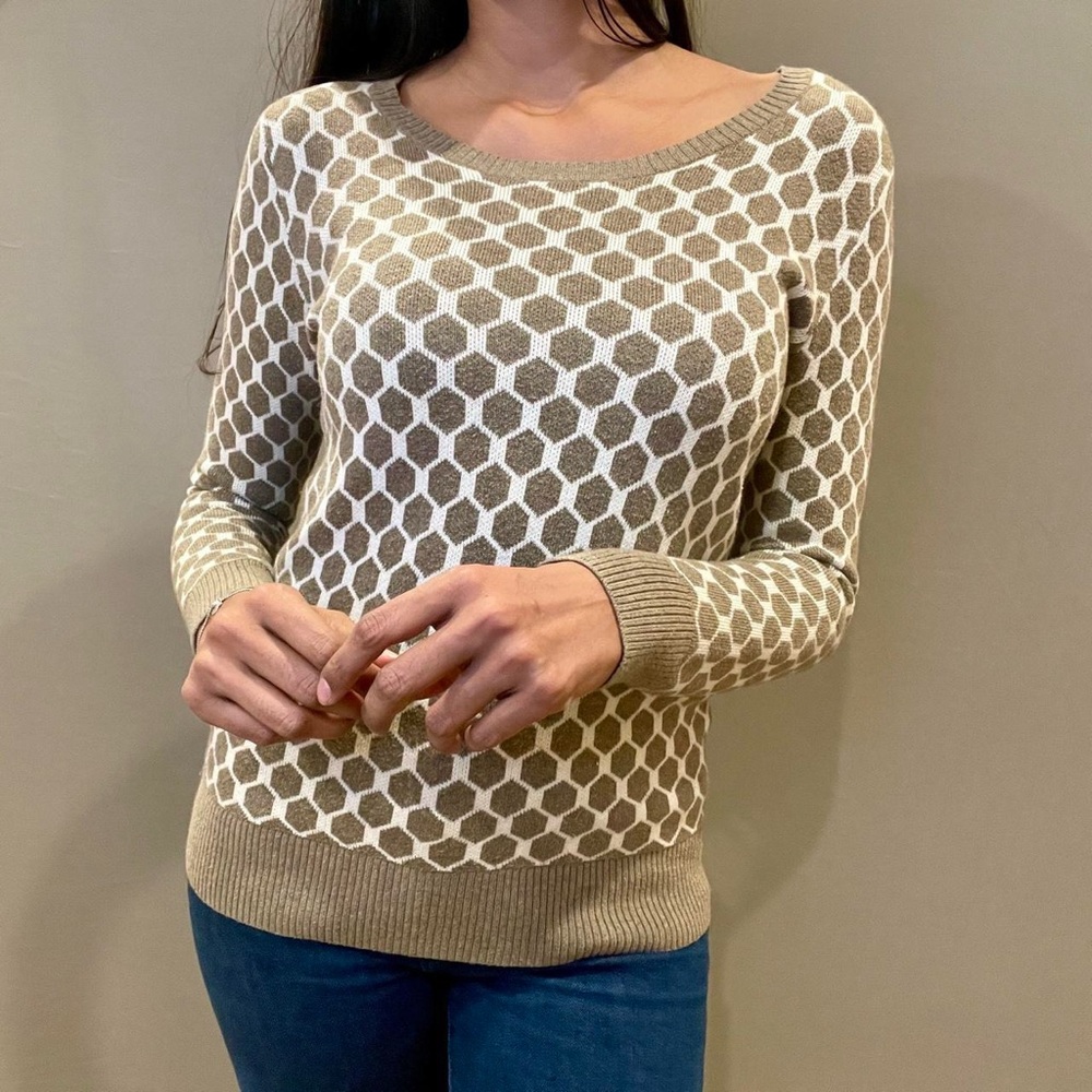 Banana Republic hexagon sweater